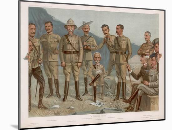 Boer, British Generals-Leslie Ward-Mounted Art Print
