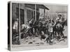 Boer Humour, Attack on Chamberlain's Shop at Newcastle, Natal-Frederic De Haenen-Stretched Canvas