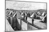 Boer Prisoners in a Camp at Bloemfontein, 2nd Boer War, 1899-1902-null-Mounted Giclee Print