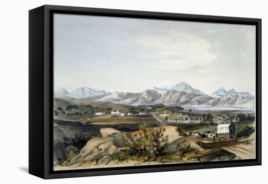 Boer Settlement-George French Angas-Framed Stretched Canvas