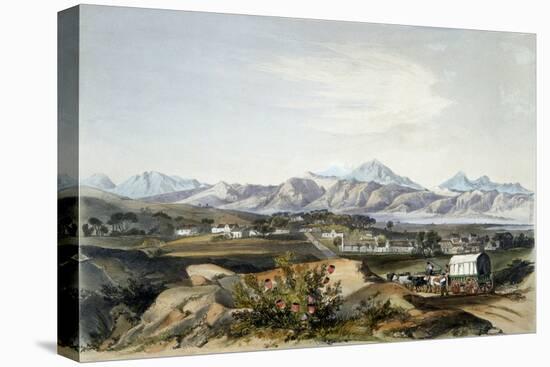 Boer Settlement-George French Angas-Stretched Canvas