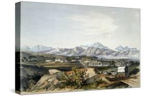 Boer Settlement-George French Angas-Stretched Canvas