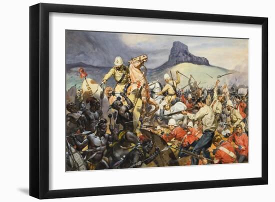 Boers and Natives-McConnell-Framed Giclee Print