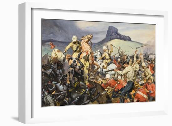 Boers and Natives-McConnell-Framed Giclee Print