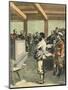 Boers before the Tribunal During the Boer War-null-Mounted Art Print