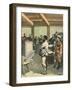 Boers before the Tribunal During the Boer War-null-Framed Art Print