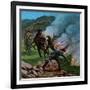 'Boers Firing the Veldt', 1900-Unknown-Framed Giclee Print