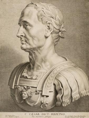 Julius Caesar, Perpetual Dictator, from Twelve Famous Greek and Roman Men, C.1633