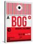 BOG Bogota Luggage Tag I-NaxArt-Stretched Canvas