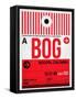 BOG Bogota Luggage Tag I-NaxArt-Framed Stretched Canvas
