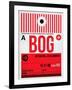 BOG Bogota Luggage Tag I-NaxArt-Framed Art Print