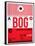 BOG Bogota Luggage Tag I-NaxArt-Framed Stretched Canvas