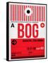 BOG Bogota Luggage Tag I-NaxArt-Framed Stretched Canvas