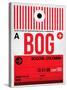 BOG Bogota Luggage Tag I-NaxArt-Stretched Canvas