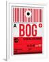 BOG Bogota Luggage Tag I-NaxArt-Framed Art Print