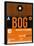 BOG Bogota Luggage Tag II-NaxArt-Stretched Canvas