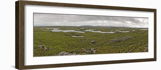 Bog Land, Connemara, Connacht, Ireland-Gary Cook-Framed Photographic Print