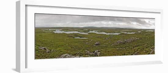 Bog Land, Connemara, Connacht, Ireland-Gary Cook-Framed Photographic Print