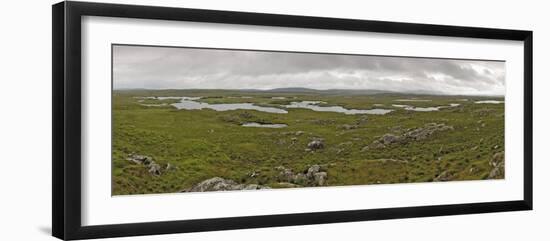 Bog Land, Connemara, Connacht, Ireland-Gary Cook-Framed Premium Photographic Print
