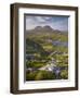 Bog Wetlands with Suilven Mountain at Dawn, Assynt Mountains, Highland, Scotland, UK, June-Joe Cornish-Framed Photographic Print