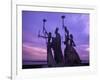 Bogativa Statue, San Juan, Puerto Rico-Greg Johnston-Framed Photographic Print