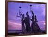 Bogativa Statue, San Juan, Puerto Rico-Greg Johnston-Framed Photographic Print