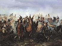 The Exploit of the Mounted Regiment in the Battle of Austerlitz, 1884-Bogdan Willewalde-Stretched Canvas