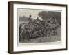 Bogged, an Incident in the New Forest Manoeuvres-John Charlton-Framed Giclee Print