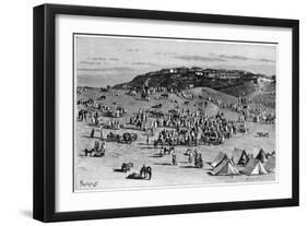 Boghari Village and Market, C1890-Charles Barbant-Framed Giclee Print