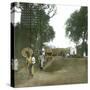 Bogor (Island of Java, Indonesia), the Main Road, around 1900-Leon, Levy et Fils-Stretched Canvas