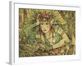 Bogwood-Linda Ravenscroft-Framed Giclee Print