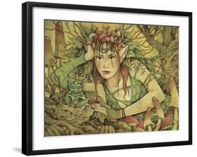 Bogwood-Linda Ravenscroft-Framed Giclee Print