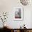 Bohemia Flora White-Jasmin Zara Copley-Framed Giclee Print displayed on a wall