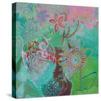 Bohemian Blooms-Jeanne Wassenaar-Stretched Canvas