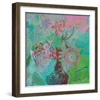 Bohemian Blooms-Jeanne Wassenaar-Framed Art Print