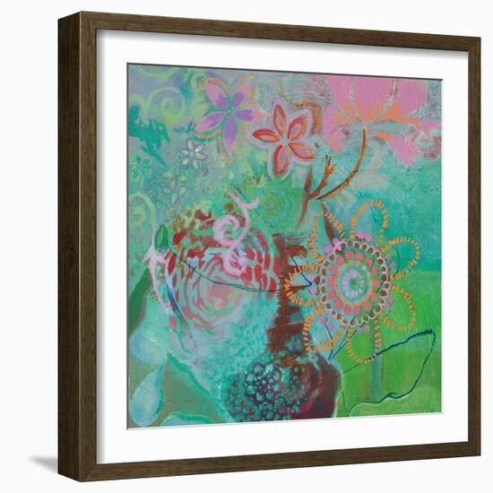 Bohemian Blooms-Jeanne Wassenaar-Framed Art Print