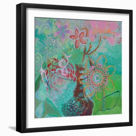 Bohemian Blooms-Jeanne Wassenaar-Framed Art Print