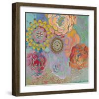 Bohemian Blossoms-Jeanne Wassenaar-Framed Art Print