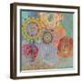 Bohemian Blossoms-Jeanne Wassenaar-Framed Art Print