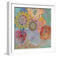 Bohemian Blossoms-Jeanne Wassenaar-Framed Art Print