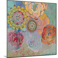 Bohemian Blossoms-Jeanne Wassenaar-Mounted Art Print