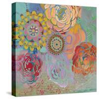 Bohemian Blossoms-Jeanne Wassenaar-Stretched Canvas