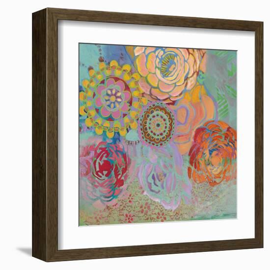 Bohemian Blossoms-Jeanne Wassenaar-Framed Art Print