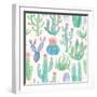 Bohemian Cactus Step 01A-Mary Urban-Framed Art Print