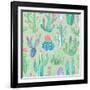 Bohemian Cactus Step 01C-Mary Urban-Framed Art Print