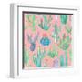 Bohemian Cactus Step 01D-Mary Urban-Framed Art Print