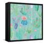 Bohemian Cactus Step 01E-Mary Urban-Framed Stretched Canvas