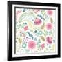 Bohemian Cactus Step 02A-Mary Urban-Framed Art Print