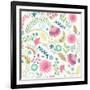 Bohemian Cactus Step 02A-Mary Urban-Framed Art Print