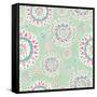 Bohemian Cactus Step 03C-Mary Urban-Framed Stretched Canvas